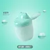 Taza divertida para champú, alcachofa de ducha, cuchara para champú de baño, cuchara para agua de baño de bebé recién nacido, cuchara de agua engrosada de dibujos animados para niños