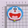 Doraemon Boneca Doraemon Plástico Macio PVC Patch Acessórios DIY Capa para Tablet Chinelos Decoração de Mala Brinquedo da Moda