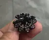 Elegante Mini Presilha de Garra com Pedras Strass para Penteados de Coque, Presilha de Cabelo Estilo Étnico para Rabo de Cavalo Alto para Mulheres, Mini Grampo para Penteados Semi-Presos, Mini Presilha de Garra para Penteados Semi-Presos