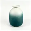 Vaso de flores de cerâmica estilo minimalista nórdico ins, vaso de cerâmica Morandi de baixa saturação, ornamento de mesa disponível para atacado