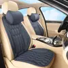 Venta al por mayor de fábrica Cojines para asiento de coche Fibra de alga Marina Juego para conductor y pasajero Fundas de cojín de asiento de látex para coche