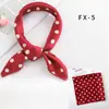 Bufanda de Seda Simulada Facetada para Primavera y Verano Bufanda Cuadrada Pequeña Bufanda Profesional de Azafata para Mujer Estilo Coreano Bufanda Decorativa Versátil para la Cabeza