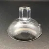 Fabricante Ventosa Transparente de PVC Cabeça de Cogumelo 45mm Ventosa de Cabeça Redonda Grande Ventosa com Slot para Cartão 4,5CM Espessada Sem Furo