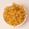 Pedras Naturais Soltas de Ágata Calcedônia Jade Dourado Seda Múltiplos Tamanhos para DIY Wenwan Pulseira de Mão Contas Espaçadoras Materiais Artesanais