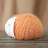 Diretamente do Fabricante, Fio de Lã Mista Longo Peludo para Chapéus, Cachecóis e Roupas Kits de Material para Tricô à Mão