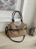 Riñonera de alta calidad, estilo coreano, de nicho, bolso de hombro único 2026, bolso cruzado para el día a día, bolso tote de gran capacidad para mujer
