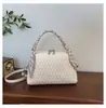 Bolso de Mano Rombo de Moda para Mujer 2026 Nuevo Bolso Tote Grande de Gran Capacidad para el Trabajo Bolso de Hombro Cruzado Simple Versátil