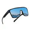 Óculos de Sol Esportivos de Novo Estilo para Uso Externo, com Lentes Amplas e Proteção, Óculos de Sol para Dirigir à Prova de Vento e Areia, Estilo Europeu e Americano, Atacado