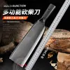 Cuchillo Forjado para Cortar Leña, Cuchillo para Cortar Árboles, Herramienta para Exteriores, Cortacésped, Cuchillo Forjado de Acero de Muelles para Cortar Leña, Cuchillo para Cortar Árboles, Cuchillo Recto, Cuchillo Curvo