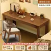 Escritorio Estrecho de Madera Maciza Apartamento Pequeño 45cm Dormitorio Hogar Estudiante Escritorio de Escritura 40 Ancho Escritorio de Computadora Tocador Integrado