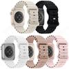 Correa de reloj Apple Watch Correa de silicona monocromática marina Correa de reloj de cola Correa de reloj Apple