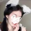 2023 Nueva moda Internet aro de pelo rojo gato orejas de zorro sombrero foto gato mucama diadema bestia oreja horquilla horquilla horquilla