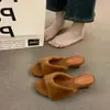 Pantuflas esponjosas estilo francés para mujer, nuevo diseño 2026, modernas, versátiles, cómodas y fáciles para los pies