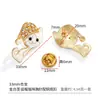 Prontos para envio, broches requintados e únicos cravejados de diamantes, acessórios DIY estilo doce para roupas, bolsas e sapatos, feitos de liga de zinco
