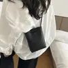 Bolso de teléfono tejido único y elegante para mujer, minibolso cruzado, bolso cruzado vertical ligero para teléfonos móviles