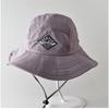 Sombrero de Pescador de Cúpula de Color Sólido para Primavera y Verano Unisex para Exteriores Protector Solar Ocio Combinable para Senderismo Montañismo Acampada