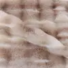 Em Estoque Pelo de Coelho Veludo Bolha Grande, Manta de Sofá Estampada em Veludo Bolha Falso de Pelo de Coelho, Artigos para Casa Tecido Pelúcia