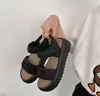 Sandálias de Plataforma Grossa Estilo Fada Francesa para Mulheres, Moda Verão, Adequadas para Vestidos, Novo Modelo 2026, Sapatos Romanos Planos Versáteis de Solado Macio