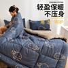Colcha de Invierno Engrosada, Núcleo de Algodón Cálido, Colcha Individual para Estudiantes de Dormitorio Primavera y Otoño, Adecuada para Todas las Estaciones, Nuevo Modelo 2025 para Hombres
