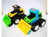 Coche de Juguete Inercial Transfronterizo para Niños Bulldozer de Ingeniería Artificial Camioneta de Bomberos Coche de Policía Puesto Venta Caliente Fabricante Mayorista