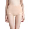Ropa interior de algodón puro de cintura alta para mujer, Control de abdomen, Entrepierna de algodón completo, Antibacteriana, Calzones triangulares transpirables, Talla grande Mm, Transpirable y antibacteriana