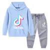 Conjunto de Duas Peças com Moletom com Capuz e Calça Longa para Crianças, Lançamento Primavera e Outono 2026, Roupa de Algodão com Mangas Longas para Bebê