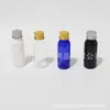 Botellas de 30 ml con tapa de aluminio, frascos de vidrio ámbar para medicamentos líquidos, frascos dispensadores con tapa de aluminio, botellas de 30 ml para loción, frascos para desmaquillante y frascos pequeños de muestra para champú