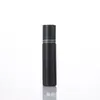Botella roller de aceite esencial de 5 ml con tapa de veta de madera, botella roller de perfume, botella de aceite esencial a prueba de luz color té, botella vacía de aceite esencial dispensadora de perfume