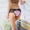 Fabricantes de panties al por mayor sexy lazo costura hueca malla entrepierna abierta lencería para mujer 876