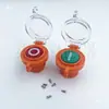 Unidad Principal de Anillo Inflable de Alto Voltaje Botón de Protección Cubierta Protectora Transparente Botón de Desconexión/Conexión Ventana de Observación Redonda Accesorios para Gabinete F