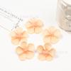 Pétalos de Flor de Begonia Simulados de 4 cm Decoración para Ropa del Hogar Set de Boda Guirnalda de Flores Artificiales Accesorios Cortados