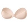 Almohadilla de Seno de Látex Imitación Extra Gruesa Almohadilla Interior Engrosada Sujetador Push-up Integrado con Espalda Hermosa Almohadilla Ébano Ropa Interior para Pecho Pequeño Almohadilla para Sujetador