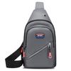 Bolso de pecho de nailon impermeable para hombre, estilo retro, de gran capacidad, multicapa, nuevo estilo