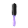 Venta directa peine para el cabello estilista de salón peine de nueve filas peine de masaje peine con cojín de aire peine para cabello lacio peine de nueve filas desmontable