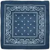 Lenço quadrado de poliéster com estampa paisley de flor de caju, lenço mágico para atividades ao ar livre, passeios, estilo hip hop