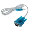 Cable de Datos para Computadora DB9 USB a R232 Interfaz DB9 Pines Cable de Puerto Serie de Grado Industrial Venta Directa de Fábrica