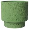 Vaso de flor de cimento estilo nórdico cerâmica fosca moda simples personalidade artística interior rabanete verde bonsai suculenta com furos