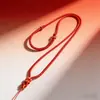 Cordón para Colgante Ajustable de Doble Color Hecho a Mano con Alambre Envuelto, Corona Incrustada con Micro-Latón y Bucle de Nudo Perfecto para Hombres y Mujeres