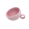 Processamento de Tigela de Lavagem de Silicone Personalizada Ferramentas de Maquiagem Tigela de Limpeza Esponja de Maquiagem Ferramentas de Beleza Pincel de Maquiagem Lavagem Tigela de Limpeza