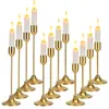 Candelabros de Estilo Europeo, Decoraciones de Mesa para Cena a la Luz de Velas en Restaurantes Occidentales, Portavelas, Portavelas para Salones de Banquetes de Bodas en Hoteles