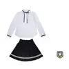 Uniforme escolar de otoño para secundaria, traje, camisa, pantalones de manga larga, uniforme de clase, traje, ropa de graduación, Nuevo