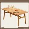 Mesa de Comedor y Sillas Pequeñas Modernas Minimalistas para Apartamentos Pequeños, Sala de Estar, Dormitorio, Oficina, Escritorio, Mesa Larga y Sillas, Engrosadas y Resistentes