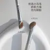 Brocha Biselada de Cerdas Suaves para Sombra de Nariz de Guo Xiaoniu, Brocha Biselada para Contorno, Brocha Mezcladora, Brocha para Sombras Laterales, Brocha para Base