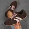 Zapatillas de entrenamiento transfronterizas de suela plana estilo alemán para mujer, nuevas de primavera y otoño de comercio exterior, zapatillas de plataforma deportivas de talla grande, zapatillas de cordones casuales de moda para mujer