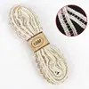 Cuerda de Hilo DIY Cuerda de Hilo Decorativa Cuerda de Hilo para Colgar Material para Fotos Cuerda de Empaque Rejillas Tejido Grueso y Delgado Cordón Hecho a Mano para Pastel