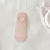 Meias Femininas, Cor Sólida, Malha Vazada, Meias Invisíveis Respiráveis Versáteis, Meias de Corte Baixo Antiderrapantes de Silicone, Respiráveis e Absorventes de Suor