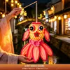 Linterna de Loto Linterna Luminosa de Mano para Niños Atrezo para Fotografía Estilo Antiguo Hanfu Producto Terminado Hecho a Mano Linterna de Flores Adorno Colgante