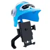 Soporte para Teléfono Móvil de Motocicleta, Parasol Impermeable para Montar en Bicicleta, Antichoque para Navegación de Entrega, Soporte para Teléfono Móvil de Casco para Vehículo Eléctrico