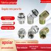 Fabricante Atacado Acessórios de Aço Inoxidável/Aço Carbono Hexagonal Rosca Externa Conexão Passante Rosqueada Tubo de Óleo Tubo Hidráulico