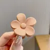 Pinza de garra de acrílico grande de alta gama color café para mujer, con temperamento, elegante, para la parte trasera de la cabeza, para cabello grueso, pinza de tiburón, pinza para el cabello versátil